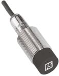 Product image for RS PRO M18 x 1 Inductive Sensor - Barrel, NPN-NO Output, 8 mm Detection, IP67, Cable Terminal