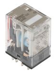 Product image for MY2N-D2 mini 10A DPDT ind relay, 24Vdc