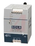 Product image for SolaHD SDN-C DIN Rail Power Supply with Active Power Factor Correction, High MTBF Means High Reliability and Long Life,