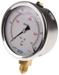 Product image for PRESSURE GAUGE,100MM DIA 0-25 BAR