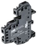 Product image for SPNO DIN rail relay w/lamp,5A 24Vdc coil