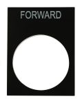 Product image for RS Pro Legend Plate FORWARD Pack of 5