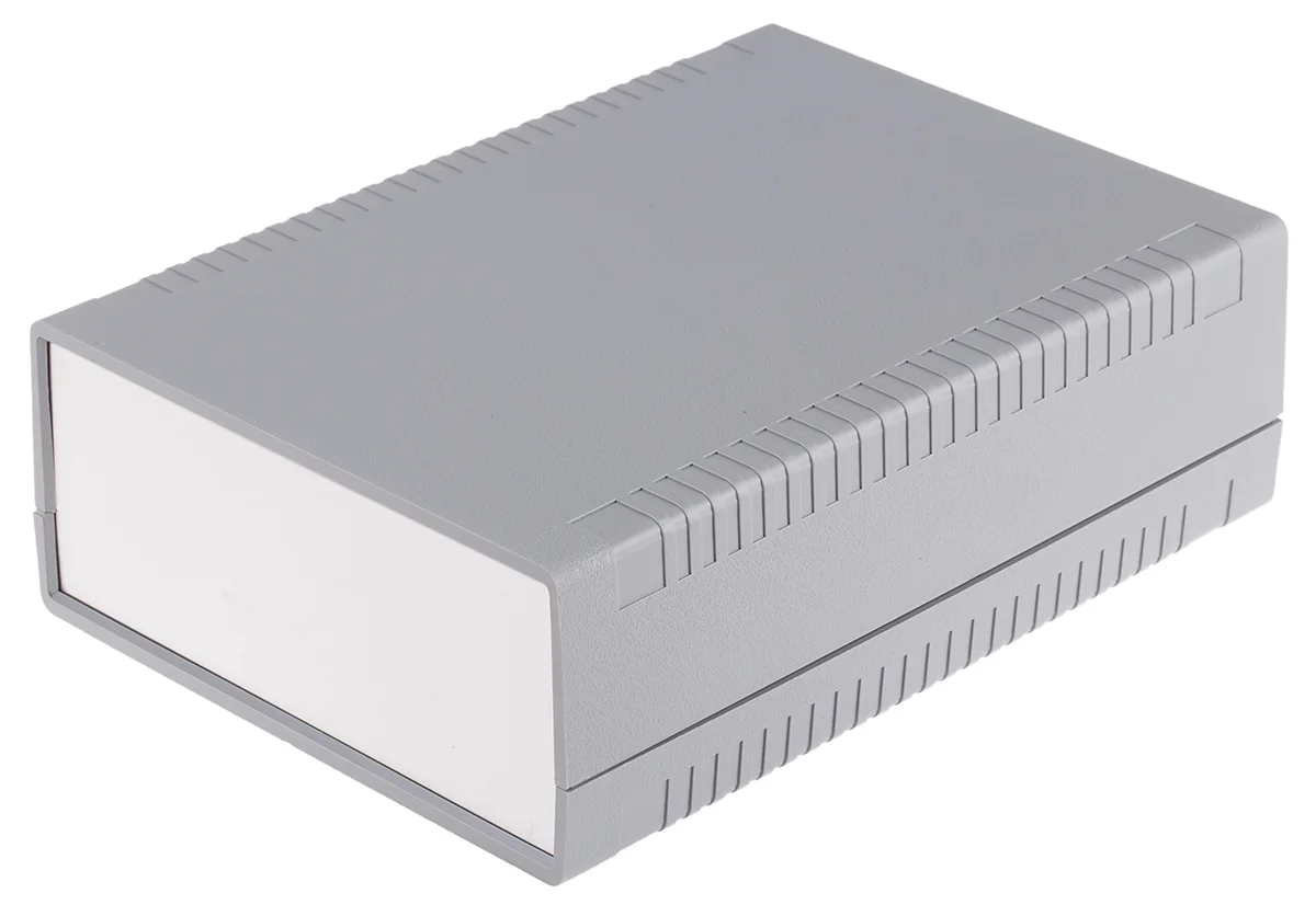 Product image for 2 PART GREY INSTRUMENT CASE 190X138X60MM