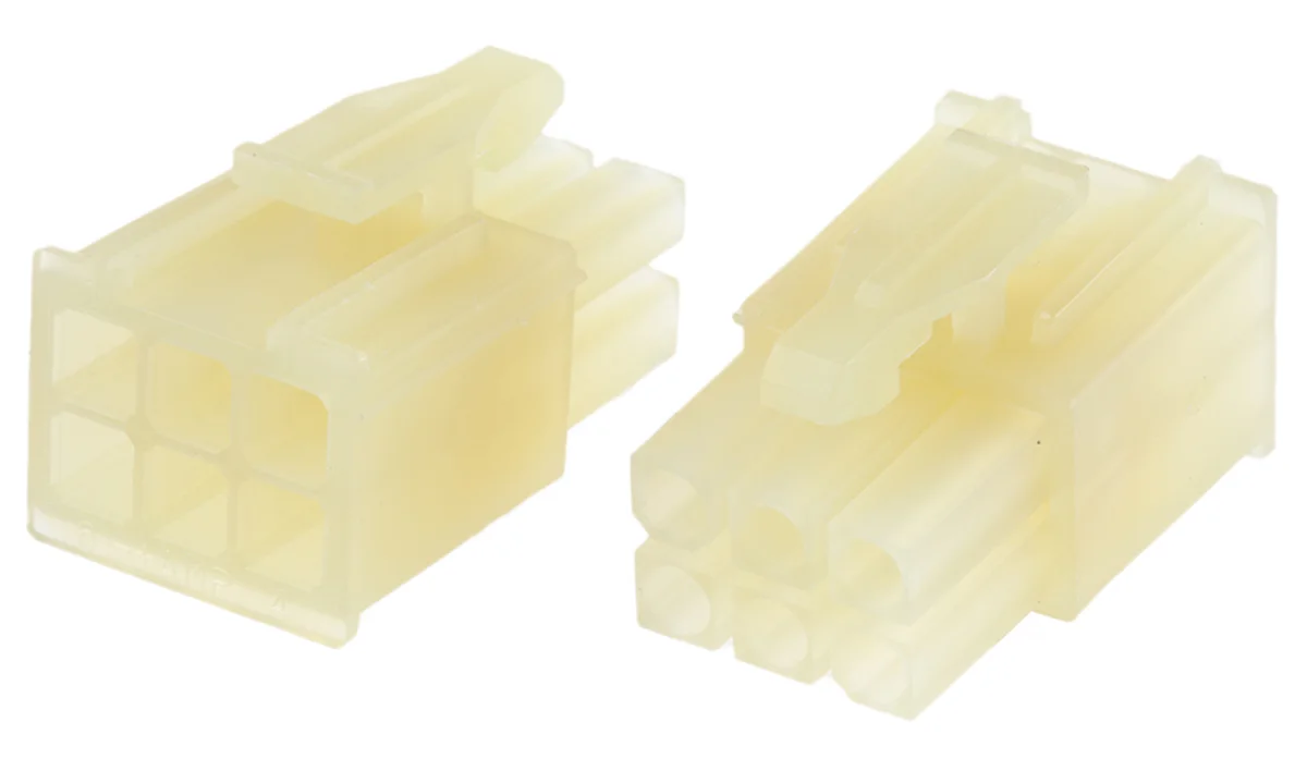 Product image for 6w Plug Natural UL 94 V-2