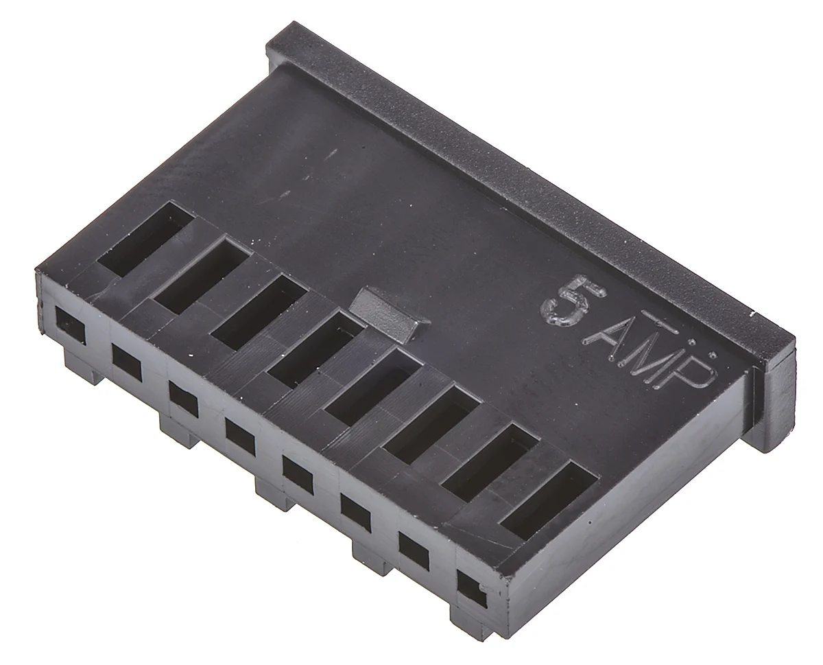 Product image for 8 WAY 1 ROW MODU CRIMP SOCKET SHELL