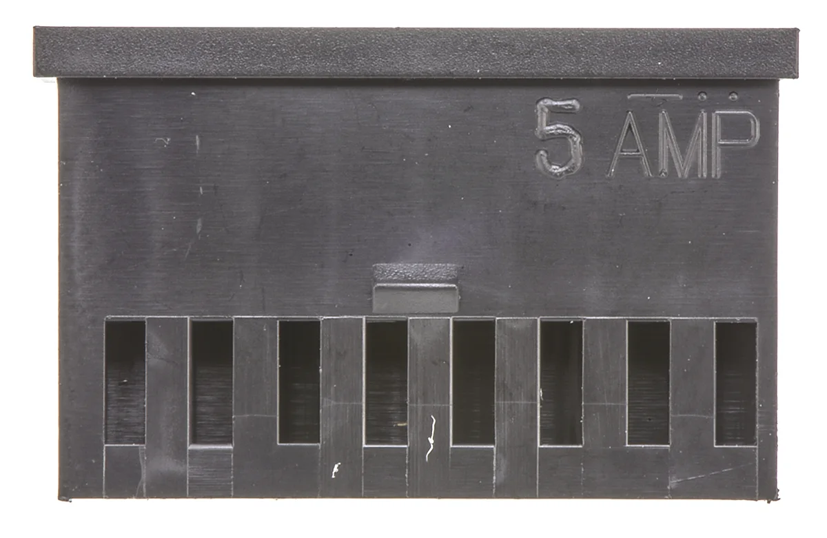 Product image for 8 WAY 1 ROW MODU CRIMP SOCKET SHELL
