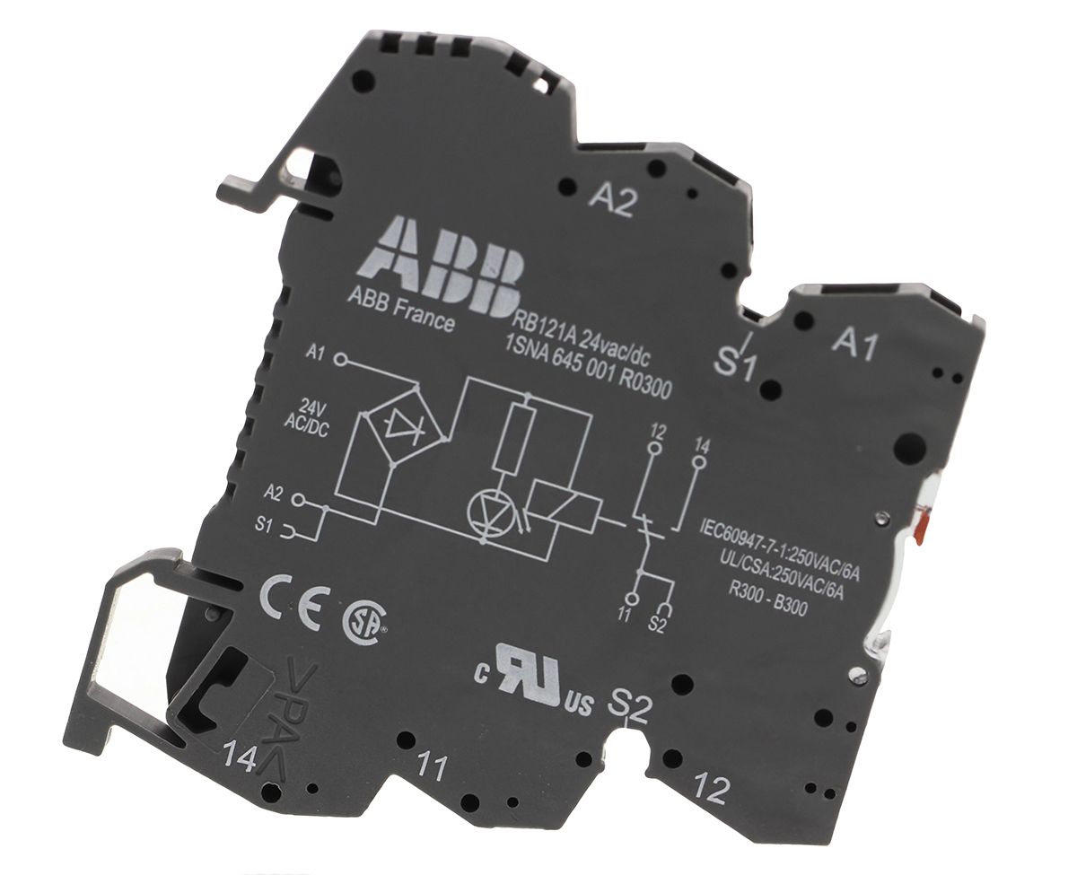 Модуль в r. Relay ABB 24v 1128. Промежуточное реле ABB 1sna645001r0300. 1sna 205735 r0600. Rb121a.