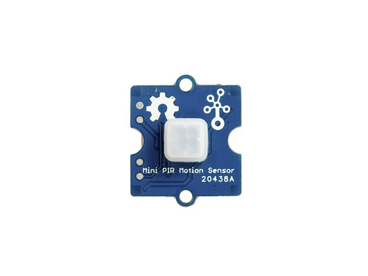 Product image for Seeed Studio 101020353, Grove - mini PIR Motion Sensor for Alarm Burglar Systems, Visitor Presence Monitoring, Light