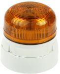 Product image for AMBER STANDARD FLASH LED BEACON,11/35VDC