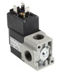 Product image for G1/4, 3/2 solenoid valve, 24v dc, DIN