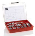 Product image for Zinc plated steel wing nut kit