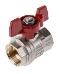 Product image for T handle ball valve 3/4in F-F