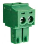 Product image for 3.81mm pluggable terminal block,plug, 3P