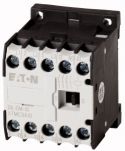 Product image for CONTACTOR, 3-POLE + 1 NO CONTACT, 4 KW /