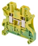 Product image for Din rail terminal block,UT4 PE,yel/grn