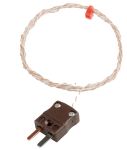 Product image for Type T IEC 0.315mm Thermocouple+Plug 1m