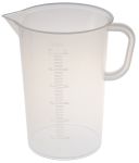 Product image for Polyprop moulded graduation jug,3000ml