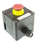 Product image for CEAG Surface Mount Emergency Button - Pull to Reset, NO/NC, Mushroom Head