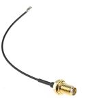 Product image for SMA - UFL RF coax cable assembly, 100mm