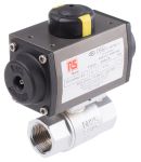 Product image for 1in. BSP Brass B/Valve w/ DA Actuator