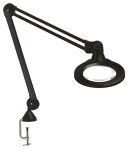 Product image for Luxo KFM LED ESD LED Magnifying Lamp with Table Clamp Mount, 5dioptre