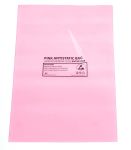 Product image for Antistatic pink bag,100x155mm