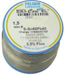 Product image for SOLDER WIRE, EL 1,5MM, 250G