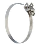 Product image for 7MM FLIPLOCK STRAP STAINLESS STEEL 150MM