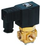 Product image for 3 port valve. 230Vac. 1/4" BSP. FKM