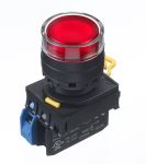 Product image for  YW22MM PBI EXT 1NO LED 230/240V RED