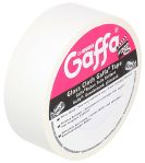 Product image for GLOSS CLOTH TAPE GAFFA  WHITE 50M AT202