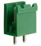 Product image for 5mm pluggable terminal block, header, 2P