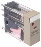 Product image for DPDT plug-in power relay,5A 230Vac coil