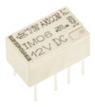 Product image for DPDT TELECOM PCB RELAY, 2A 12VDC COIL