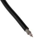 Product image for CABLE COAX RG174 U PVC BLACK 100M