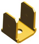Product image for Tab terminal, stud mount,FASTON 250, 90°