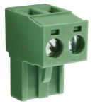 Product image for 5.08MM PLUGGABLE TERMINAL BLOCK,PLUG, 2P