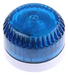 Product image for 3CD BEACON BLU LENS, WHT SHALLOW BASE