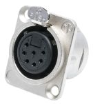 Product image for 7 WAY UNIFIED HOUSING XLR PANEL SOCKET