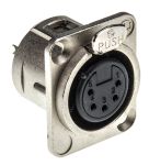 Product image for 5 WAY UNIFIED HOUSING XLR PANEL SOCKET