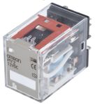 Product image for MY2 mini 10A DPDT ind relay, 12Vdc