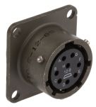 Product image for 8 way panel receptacle, socket contacts