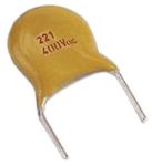 Product image for Ceramic disc capacitor class 1 2KV 270pF