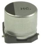 Product image for Panasonic 10μF Electrolytic Capacitor 16V dc, Surface Mount - EEEHC1C100R