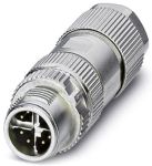 Product image for M12 CONNECTOR,8W,SHIELDED,CAT6