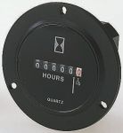 Product image for ROUND HOUR METER,115VAC 71.1MM OD