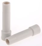 Product image for White push-in one touch plug fitting,8mm