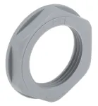 Product image for Locknut, nylon, grey, PG16, IP68