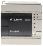 Product image for Mitsubishi FX3G Series Logic Module, 12 → 24 V dc Relay, 14 x Input, 10 x Output Without Display