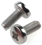 Product image for A2 s/steel cross pan head screw,M5x12mm
